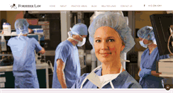 Desktop Screenshot of forshierlaw.com
